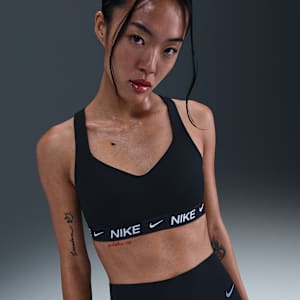 나이키 인디 하이 서포트 여성 패드 어저스터블 스포츠 브라