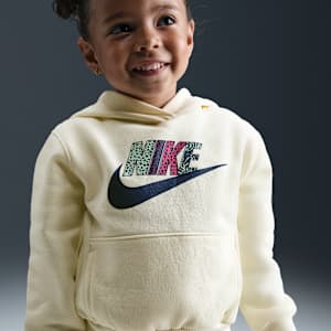 Sudadera con gorro sin cierre infantil Nike Wild Warmth