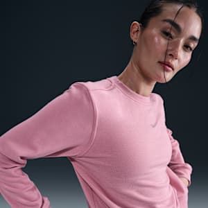 ナイキ Dri-FIT ワン ウィメンズ クルーネック フレンチ テリー スウェットシャツ