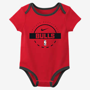Nike "Chicago Bulls" Baby NBA Bodysuit (2-Pack)