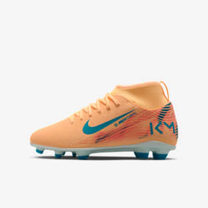 Nike Jr. Mercurial Superfly 10 Club 'Kylian Mbappé' Younger/Older Kids' Multi-Ground High-Top Football Boot