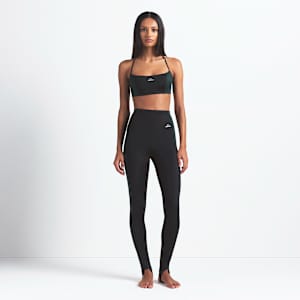 Leggings de tiro alto de 66 cm con estribo y cordón de ajuste para mujer NikeSKIMS Shine