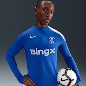 Chelsea F.C. Strike Third Men's Nike Dri-FIT Total 90 Football Knit Drill Top