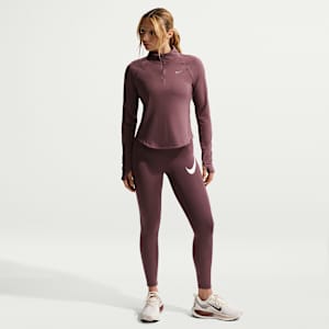 Leggings de correr de tiro alto de 7/8 para mujer Nike Tempo Swoosh Run
