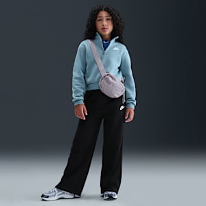 Nike Sportswear Club Fleece Older Kids' (Girls') Wide-Leg Trousers