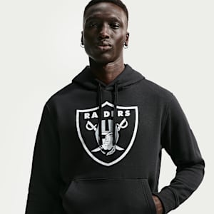Sudadera con gorro sin cierre Nike de la NFL para hombre Las Vegas Raiders