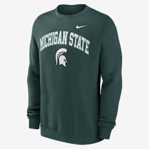 Michigan State Arch Men's Nike College Pullover Crew