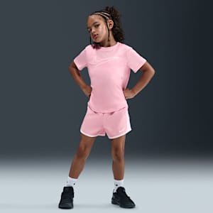 Shorts tempo para niños talla pequeña Nike Dri-FIT