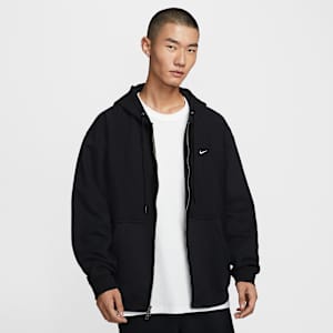 Nike Solo Swoosh Men's Full-Zip Fleece Hoodie