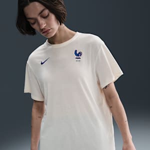 Dámské fotbalové tričko Nike One Dri-FIT Relaxed FFF s krátkým rukávem