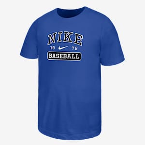 Playera de béisbol para niños talla grande Nike Swoosh