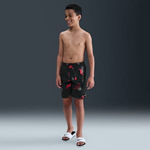 Shorts de vóleibol de 18 cm con forro de ropa interior para niño talla grande Nike Swim Breaker