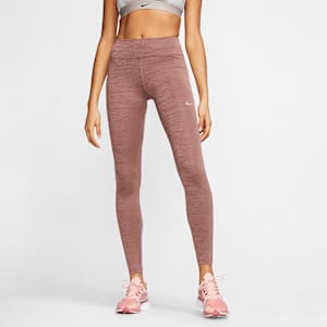 Damskie legginsy do biegania ze średnim stanem Nike Fast