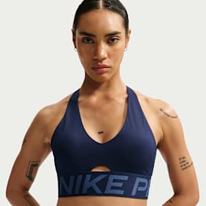 Bra deportivo con almohadillas de media sujeción para mujer Nike Pro Sculpt