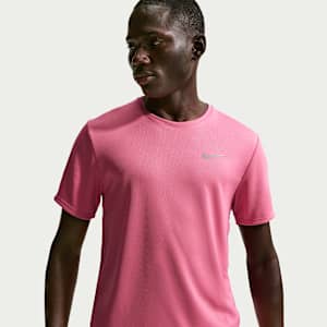 Playera de correr de manga corta Dri-FIT UV para hombre Nike Miler