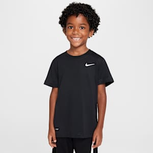 Playera Legend para niños talla pequeña Nike Dri-FIT
