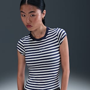 Nike Sportswear Women's Tight Striped T-Shirt