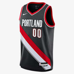 Scoot Henderson Portland Trail Blazers Icon Edition Big Kids' Nike NBA Swingman Jersey