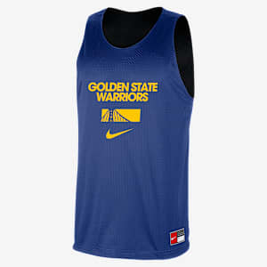 Golden State Warriors Courtside Men's Nike NBA Mesh Practice Jersey