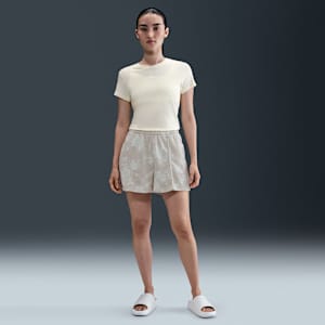 Nike Sportswear Chill Terry Women's Mid-Rise French Terry Printed Shorts