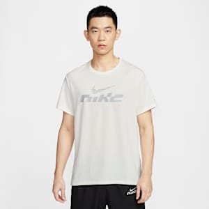 나이키 마일러 플래시 남성 드라이 핏 UV 반팔 러닝 탑