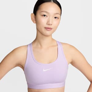 Nike Swoosh 中度支撐型女款襯墊運動內衣