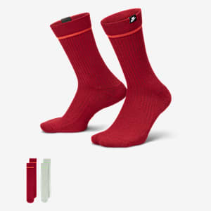 Nike SNKR Sox Unisex Crew Socks (2 Pairs)