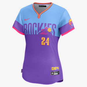 Ryan McMahon Colorado Rockies City Connect Women’s Nike Dri-FIT ADV MLB Limited Jersey