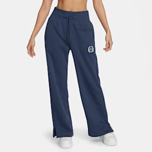 Nike Sportswear Women's High-Waisted Wide-Leg Fleece Trousers