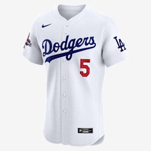 Freddie Freeman Los Angeles Dodgers 2024 World Series Champions Men's Nike Dri-FIT ADV MLB Elite Jersey