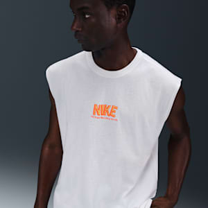 Playera de fitness sin mangas para hombre Nike