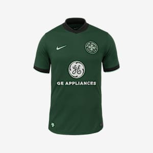 Jersey Nike Dri-FIT de la NWSL tipo réplica para hombre Racing Louisville FC 2025 Stadium visitante