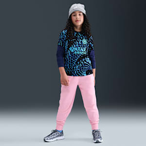 Nike Sportswear Club Fleece Older Kids' (Girls') High-Waisted Fitted Trousers