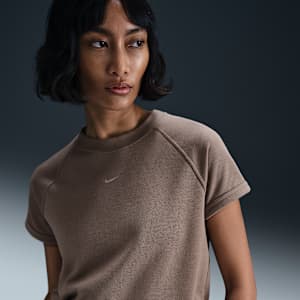 Playera de manga corta de French Terry para mujer Nike Sportswear Chill Terry