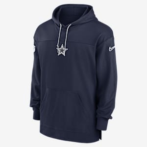 Sudadera con gorro sin cierre Nike Dri-FIT de la NFL para hombre Dallas Cowboys Sideline Jersey