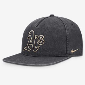 Gorra Nike de la MLB ajustable para hombre Athletics Pro