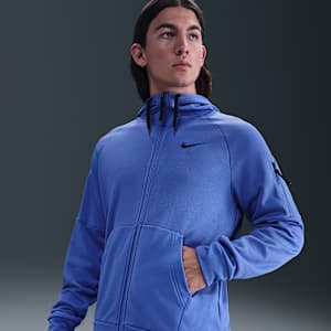 Top de fitness de cierre completo Therma-FIT para hombre Nike Therma