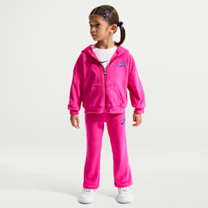 Nike Younger Kids' 2-Piece Velour Flared Leggings Set