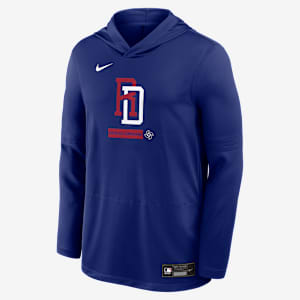 Dominican Republic National Baseball Team 2026 World Baseball Classic Men's Nike Dri-FIT Long-Sleeve Hooded Top