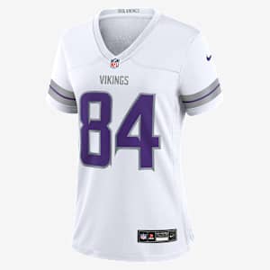 Jersey de fútbol americano Nike de la NFL Game para mujer Randy Moss Minnesota Vikings