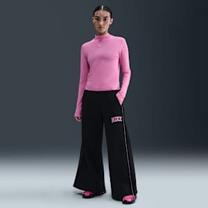 나이키 스포츠웨어 피닉스 플리스 여성 와이드 레그 스웻팬츠