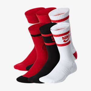 나이키 에브리데이 키즈 쿠션 크루 삭스(6켤레)