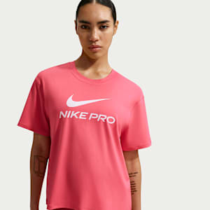T-shirt ample Nike Pro pour femme