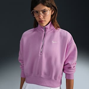 Nike Sportswear Phoenix Fleece Women's 1/4-Zip Cropped Sweatshirt
