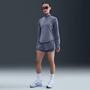 Nike Swift 女款 Dri-FIT 中腰二合一跑步短褲