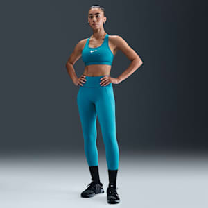 Nike Universa Women's High-Waisted Full-Length Leggings with No Front Seam