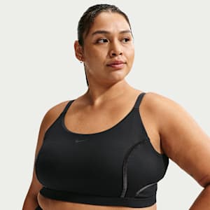 Bra deportivo de baja sujeción con almohadillas para mujer (talla grande) Nike One