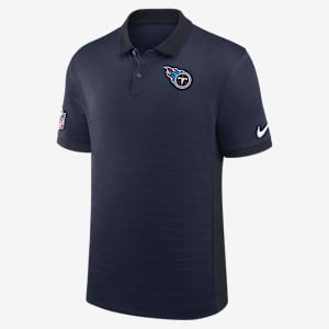 Tennessee Titans Sideline Victory Stripe Men's Nike Dri-FIT NFL Polo