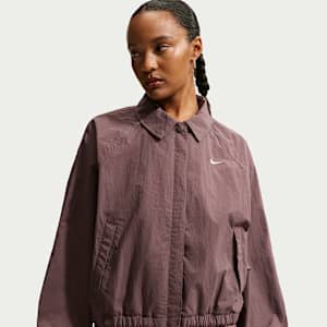Chamarra de coach oversized para mujer Nike Sportswear