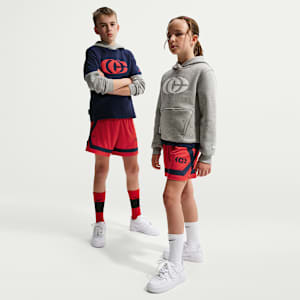 Shorts Crossover para niños talla grande Caitlin Clark